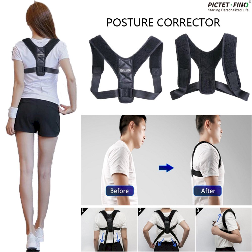 Pictet Fino Romix - Upper Back Posture Clavicle Corrector Shoulders ...