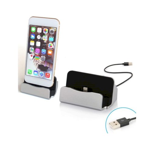 USB Charge & Syng Dock Stand For Iphone 6 - 6Plus - 5 - 5C - 5S - Ipad