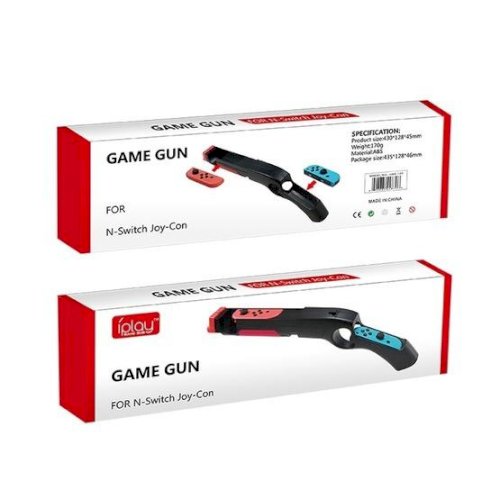 Iplay HBS-122 Shooting Game Gun Handle Holder For Nintendo Switch Joy-Con