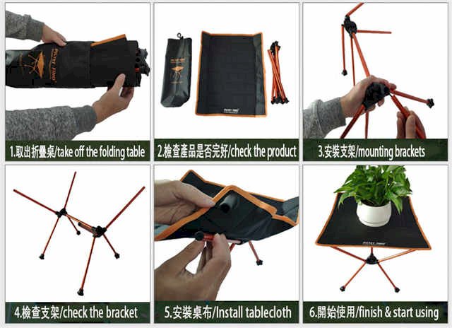 Portable Folding Picnic BBQ Table Foldable Camping Outdoor Tables