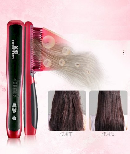 Golden Rice KD388 Hair Straightening Brush