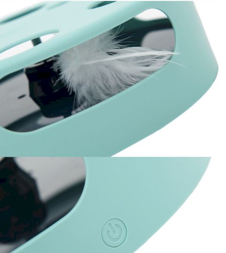 Electric Cat Toys Feather Fighting Cat