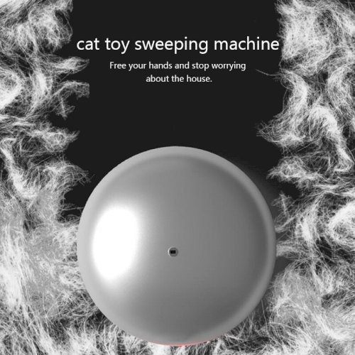 2 In 1 Cats Toys Laser & Robot Cleaner Electric Sweep Kitten Hair